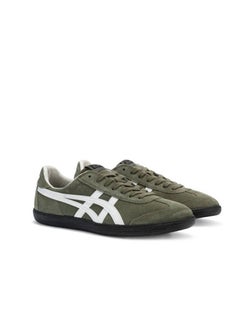 Onitsuka Tiger حذاء رياضي كاجوال من توكوتين باللون الأخضر الداكن/الأبيض  - Image 3