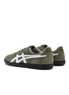 Onitsuka Tiger حذاء رياضي كاجوال من توكوتين باللون الأخضر الداكن/الأبيض  - Image 2