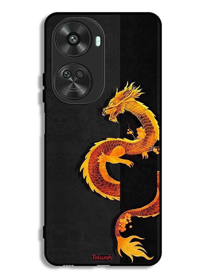 Tolwak Huawei nova 11 SE Protective Case Cover Dragon Art - Image 1