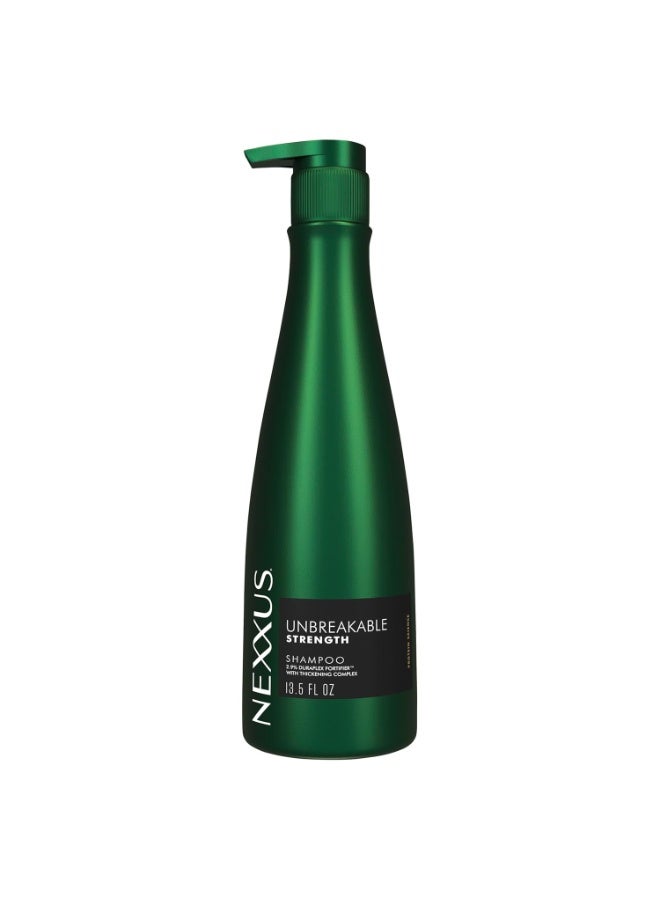 Nexxus Unbreakable Care Anti-Breakage Shampoo With Keratin, Collagen, Biotin For Fine And Thin Hair Sulfate Free Shampoo 13.5 oz - Image 1