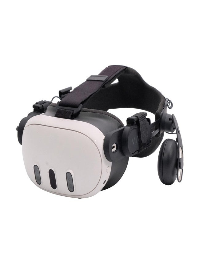 DeadEyeVR Quest 3 Headset Adapter - Lets You Mount an Aftermarket Headstrap to Your Quest 3 (DAS) - Image 1