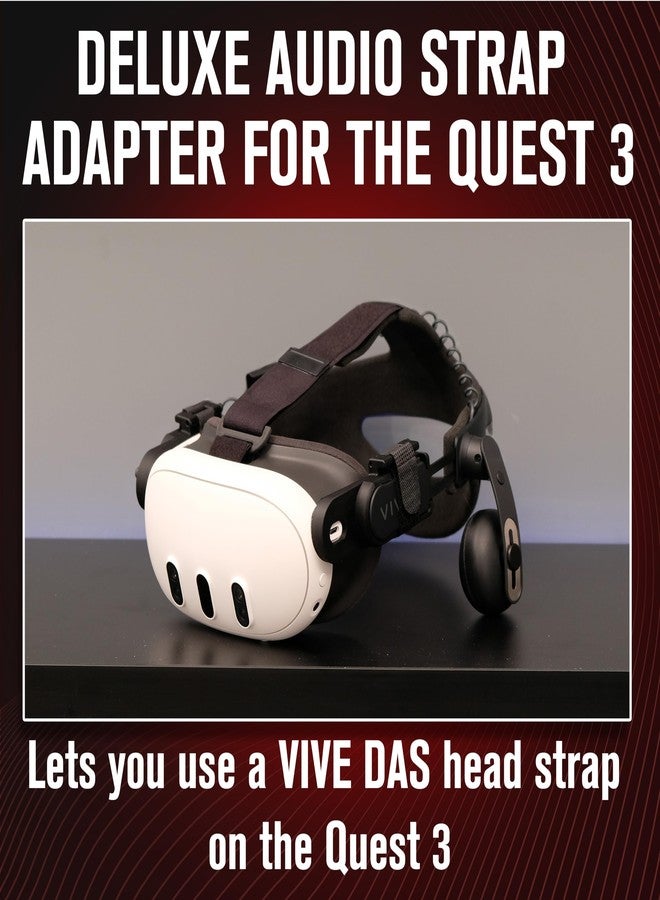 DeadEyeVR Quest 3 Headset Adapter - Lets You Mount an Aftermarket Headstrap to Your Quest 3 (DAS) - Image 2