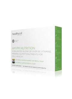 Healthycell HealthyCell AM PM Nutrition for Day & Night - Blend of 90 Vitamins, Minerals, Probiotics & Nutrients Supports Overall Health, Energy, Focus & Sleep - Natural Multivitamin for Men & Women - 30 Servings  - Image 1