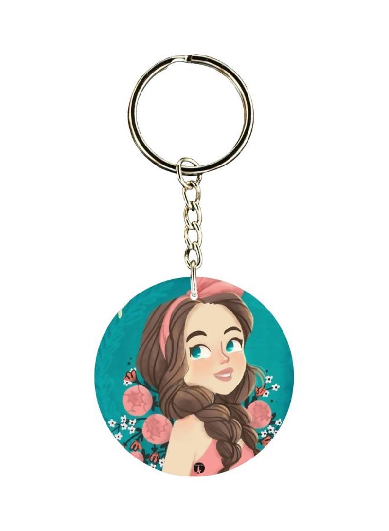 RKN Printed Single Sided Keychain