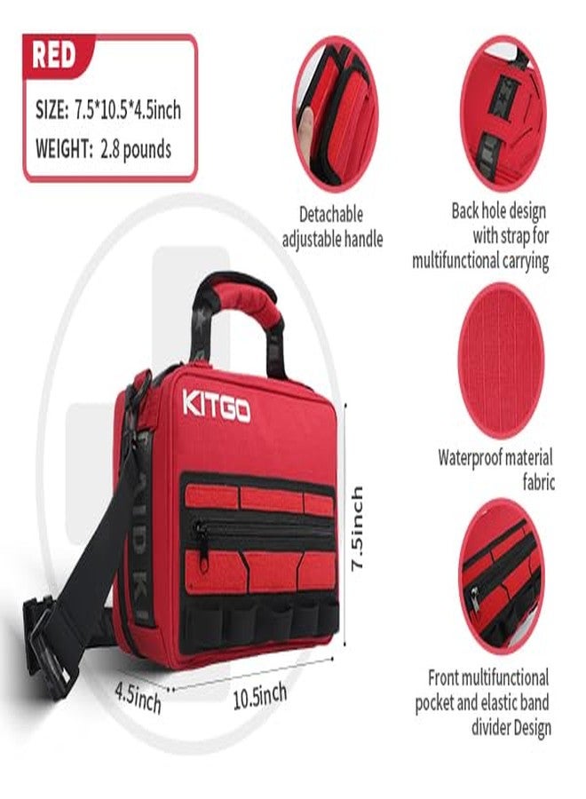 Kitgo Large First Aid Kit，Molle System Detachable Multi-Purpose Emergency Medical Kit for Home, Car, Camping Outdoor Emergency, -426 Sets - Image 3