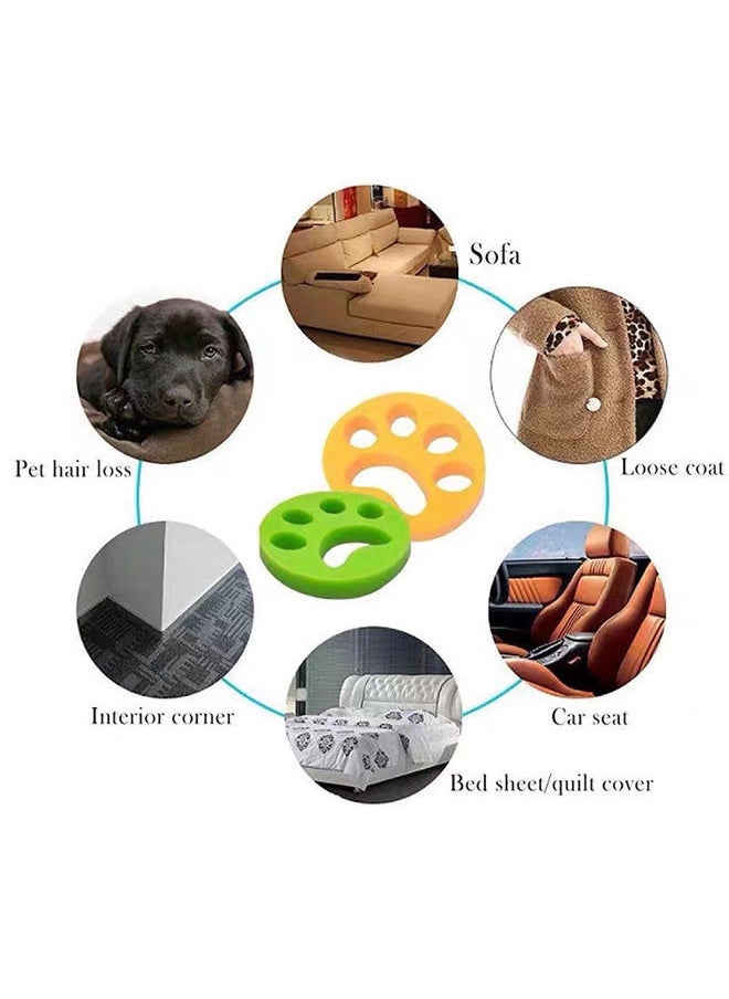 Depend - 2Pcs Dog Cat Hair Remover For Laundry - Reusable Dog Cat Hair Remover Tool Removes Dog Cat Fur - Hair - Lint - Dander From Clothes and Laundry - Dog Fur Remover Available In Washing Machine - Image 1