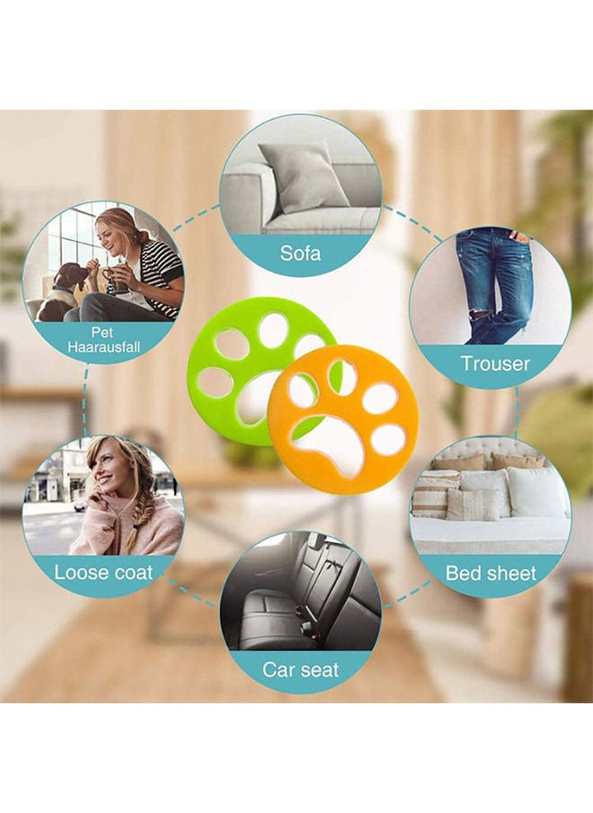 Depend - 2Pcs Dog Cat Hair Remover For Laundry - Reusable Dog Cat Hair Remover Tool Removes Dog Cat Fur - Hair - Lint - Dander From Clothes and Laundry - Dog Fur Remover Available In Washing Machine - Image 1