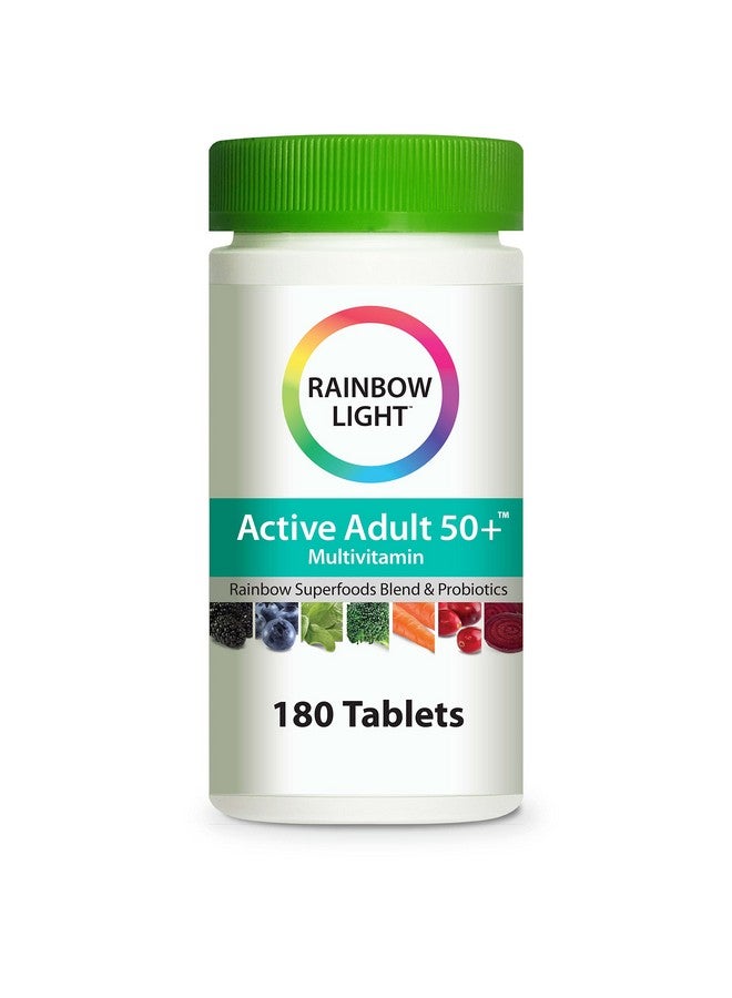 Rainbow Light Rainbow Light Active Adult 50+ Multivitamin, 180 Tablets (Package May Vary) - Image 1