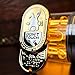 HIDEDC Desperate Rabbit Fidget Slider Metal Fidget Toys Adults Haptic Coin Infinite Rotation Push EDC Fidget Toys Sensory Toy Executive Desk Toy for Keep Focus Stress Relief Gold - Image 4