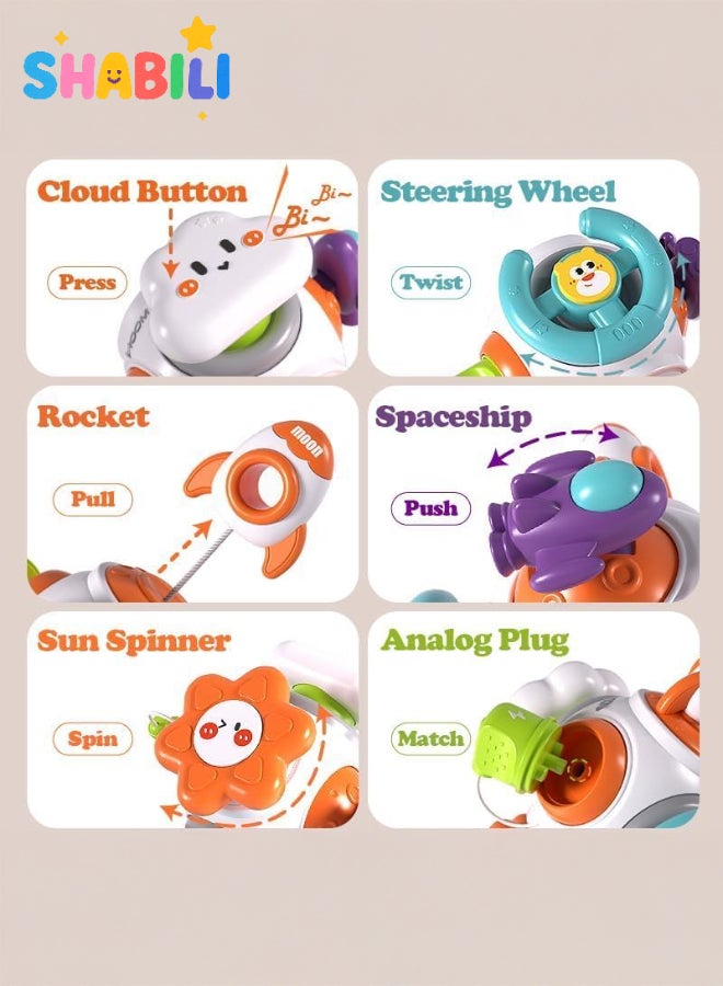SHABILI Montessori Sensory Hand-Grip Ball Toy for Toddlers 18M+, Interactive Educational Toy for Fine Motor Skills, Hand-Eye Coordination & Cognitive Development, Ideal Gift for Boys & Girls - Image 4