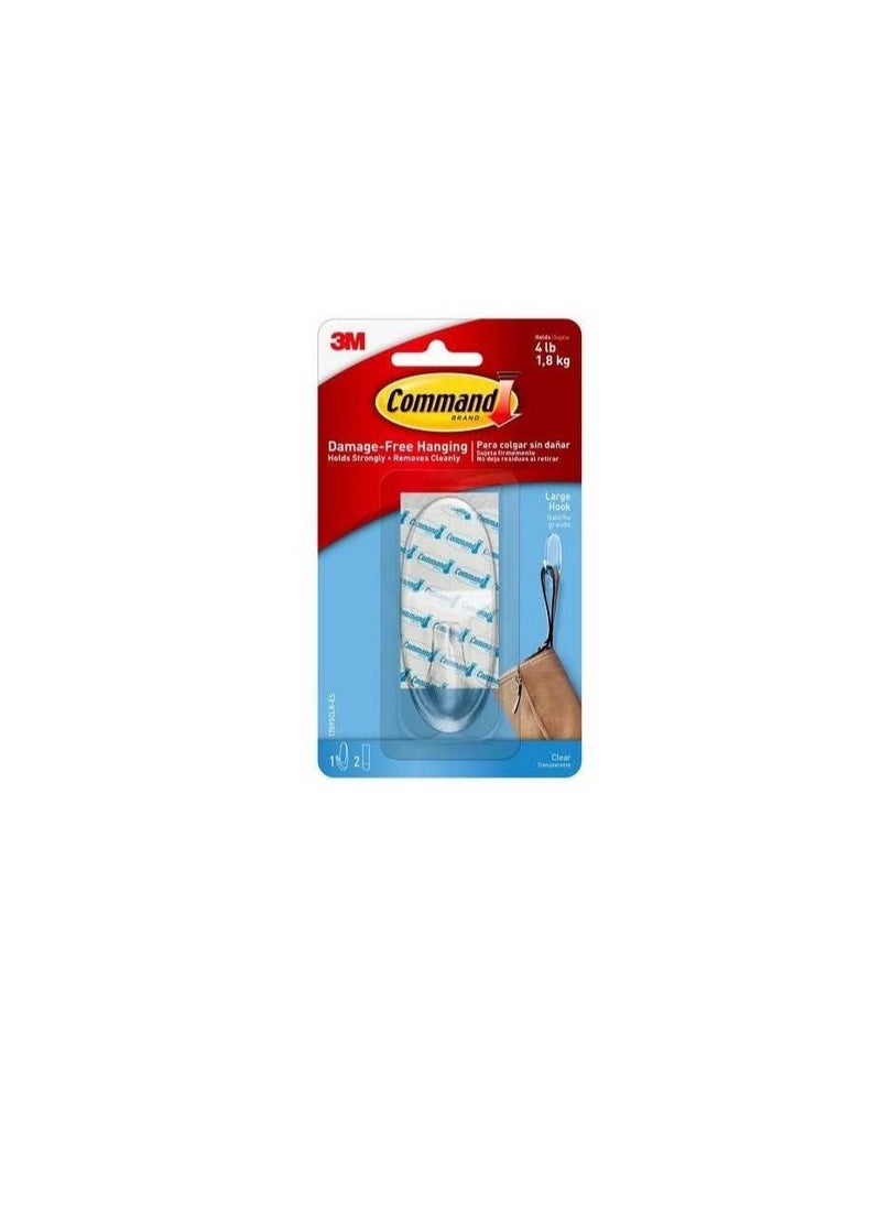 3M Clear Large Hook  - Image 3