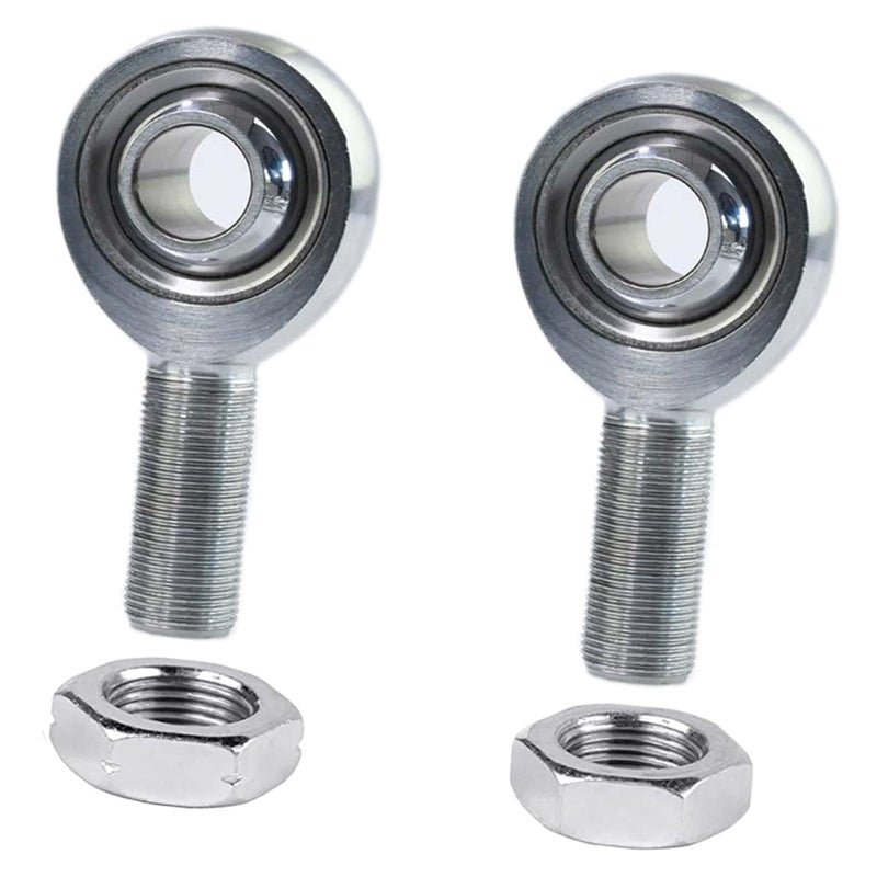 GaiRen 58 Heim Joints Rod End JMX Series 3Piece Heavy Duty 625 Chromoly Joints Panhard Rod End Kit with Jam Nuts