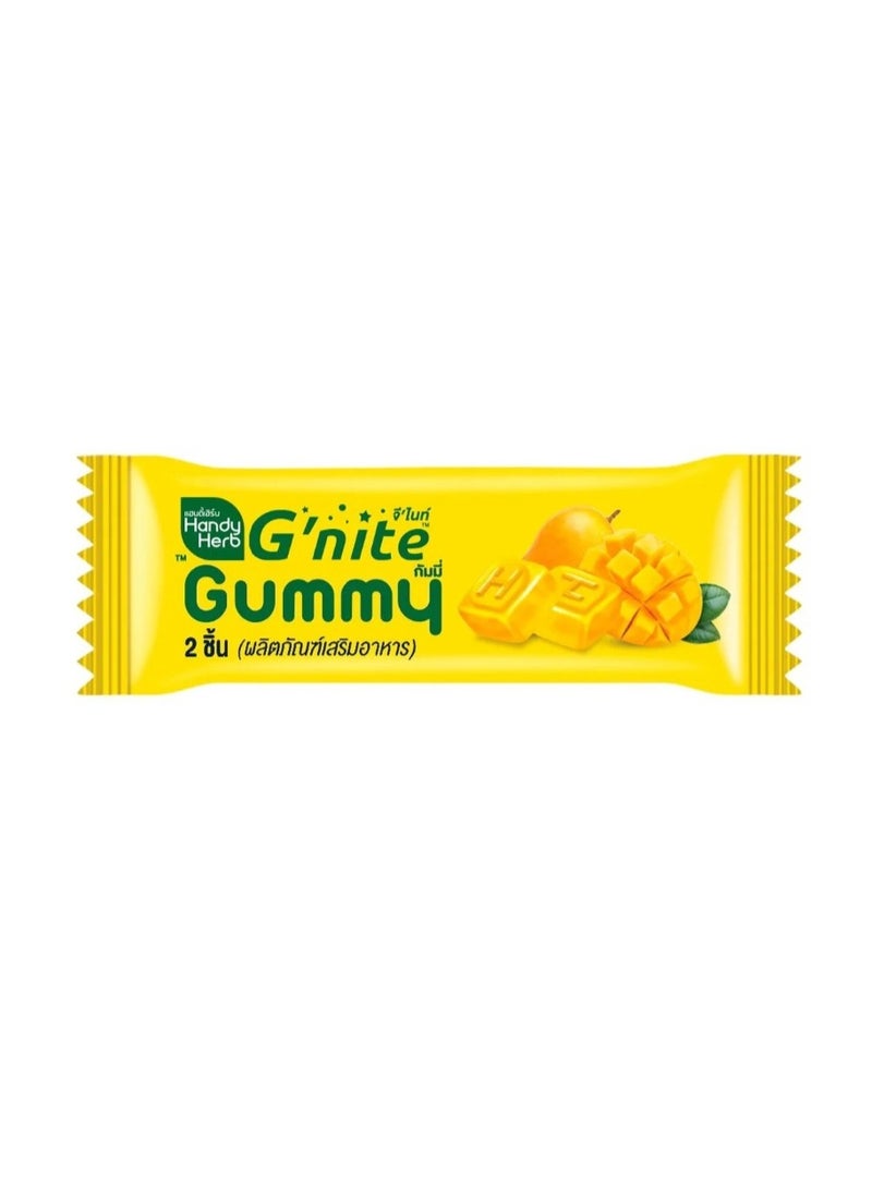 Gummy G’nite Gummies Mango Flavor 2 x 15 Sachets – Night Sleep & Relaxation Support - Image 2