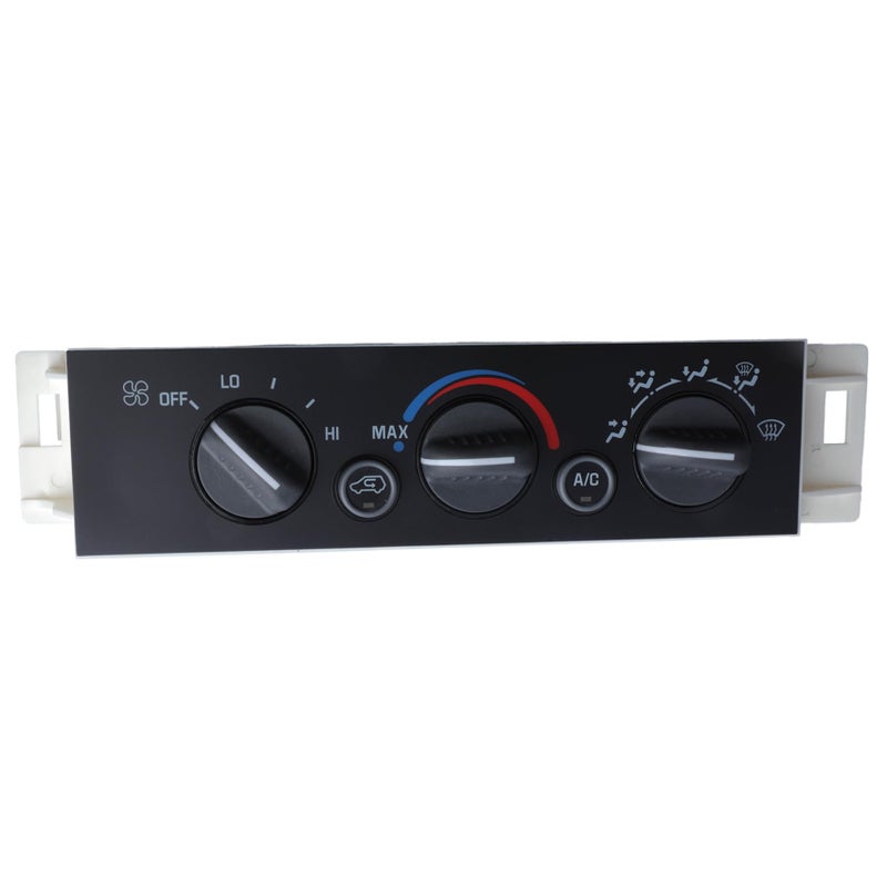 YAOPEI AC Heater Panel Climate Control Module Switch for Chevy GMC C1500 C2500 C3500 K1500 K2500 K3500 Truck 1996 1997 1998 1999 2000 2001 2002 Without Rear Window Defogger 16231175 9378815 1572548 599007 - Image 2