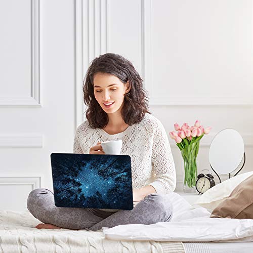 iDonzon Case for MacBook Pro 13 inch (A1502/A1425, 2012-2015 Release), Soft-Touch Matte Plastic Hard Protective Case Cover Compatible MacBook Pro 13" with Retina Display - Forest Starry - Image 3