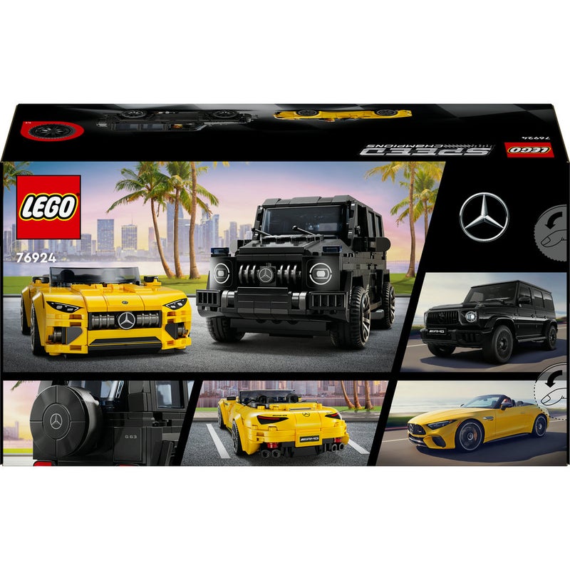 Speed Champions Mercedes-AMG G 63 & Mercedes-AMG SL 63 76924 (808) Pieces