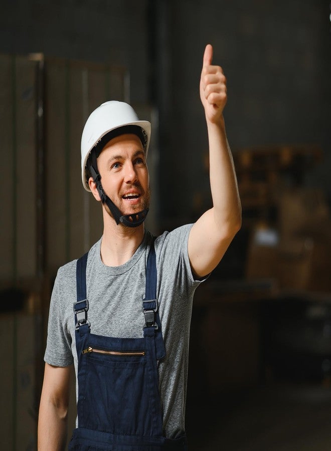 WinnerWhy 10pcs Universal Hard Hat Chin Strap with Chin Cup Helmet Adjustment Black Elastic Strap for Construction and Industrial Worker Chin Guard Protection - Image 3
