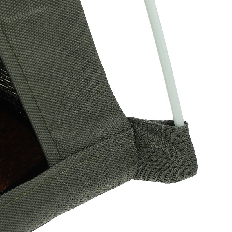 Foldable Pet Tent Portable Cat House Indoor Outdoor Breathable Green 35x35x30cm Camping Home Shelter - Image 4