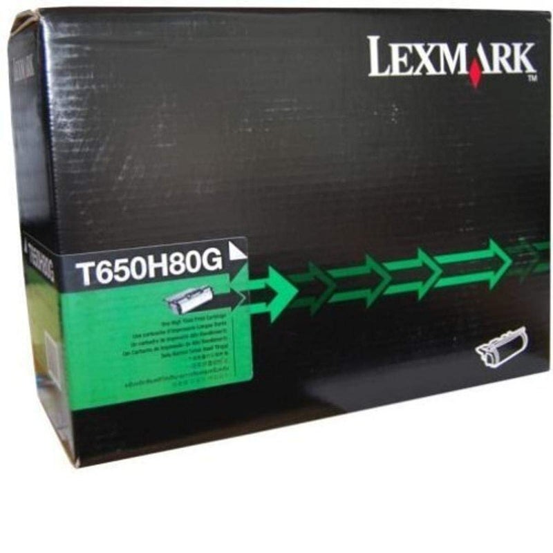 Lexmark™ T650H80G Remanufactured Black Toner Cartridge