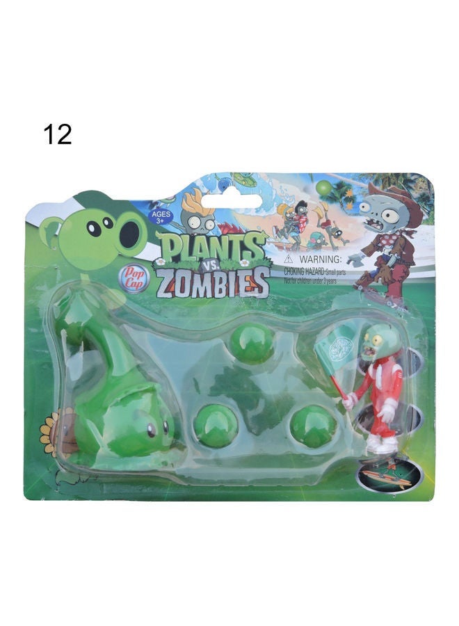NIBEMINENT Plants Vs Zombie Peashooter Figure