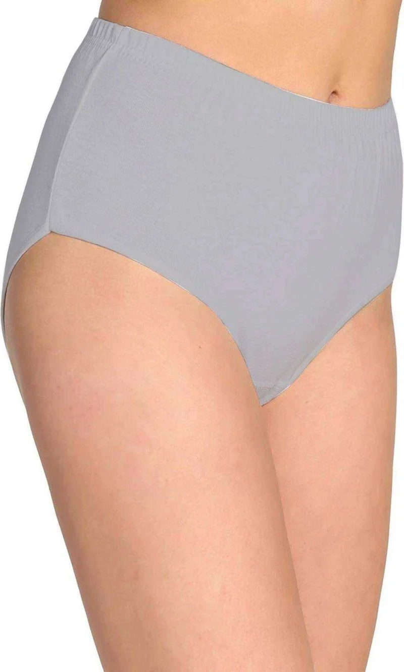 Tutku Passion 6 Pieces Passion Women High Waist Bato Thick Rubber Panties S19