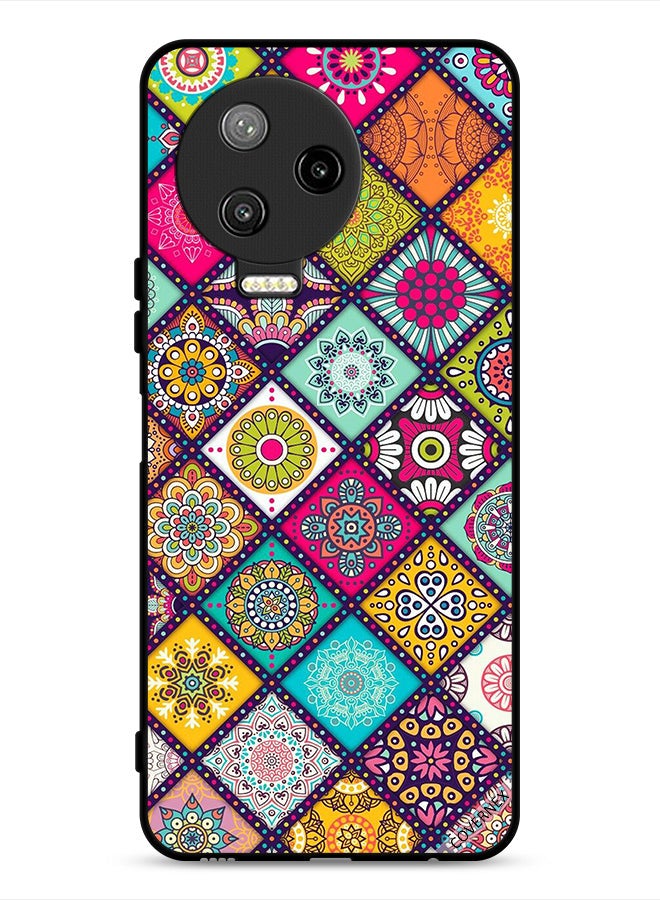Covernex Infinix Note 12 Pro 4G Protective Case Cover Mandala Islamic Shapes Pattern - Image 1