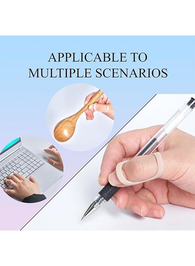 8 Pcs Oval Finger Splint, Finger Splints for Arthritis, Mallet Finger, Trigger Finger Splint, hypermobility finger For Thumb/Middle,/Index/Pinky or Ring Finge. - Image 4