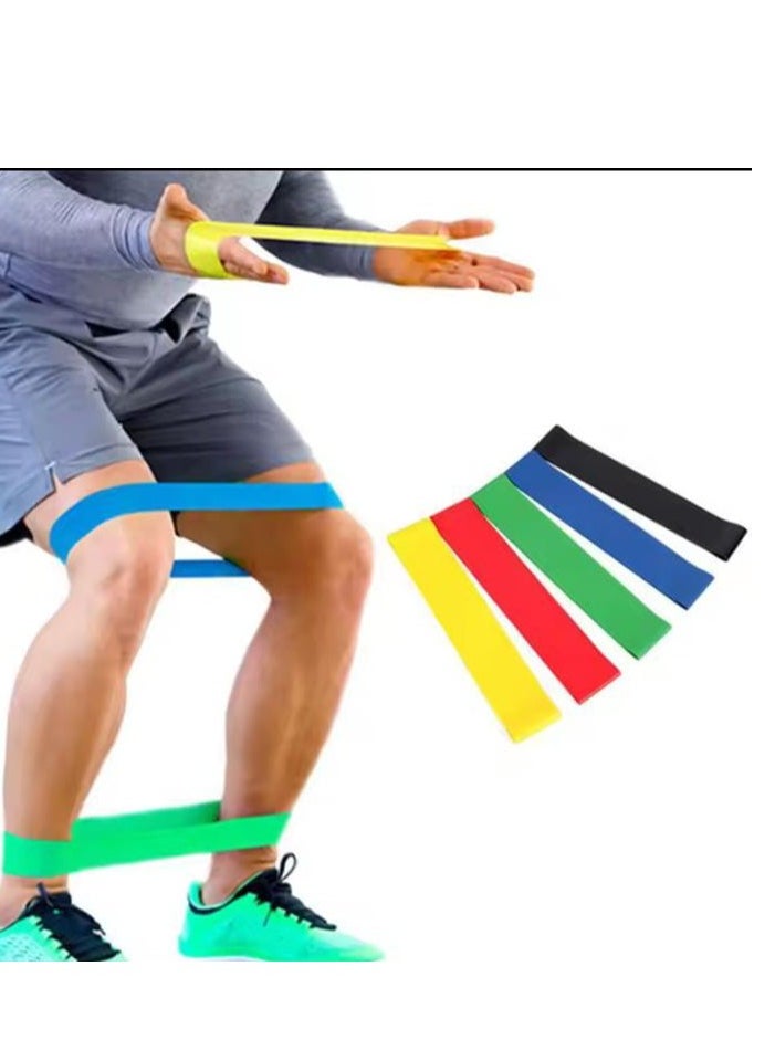 Anti-slip yoga mat made of environmentally friendly thermal rubber, suitable for Pilates and gymnastics exercises, comes with a carrying strap and a storage bag, 7 pieces, multi-color