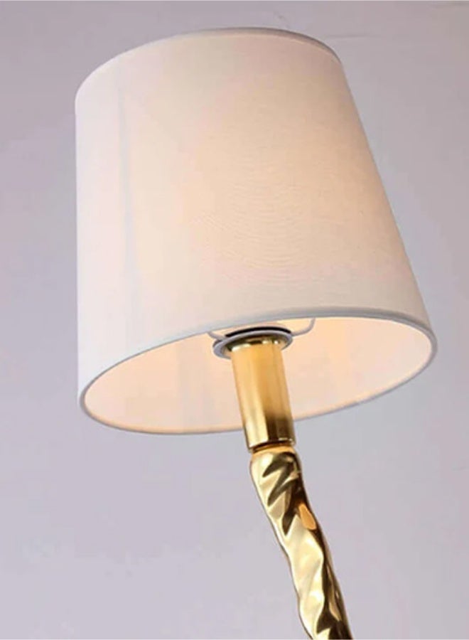 Floor Lamp Large Retro Floor Lamp - Gold-plated FRP Art Lamp, 3 E27 lamp holders, 3C certified foot switch, easy to install, suitable for villas/hotel lobbies/living rooms/bedrooms - Image 5