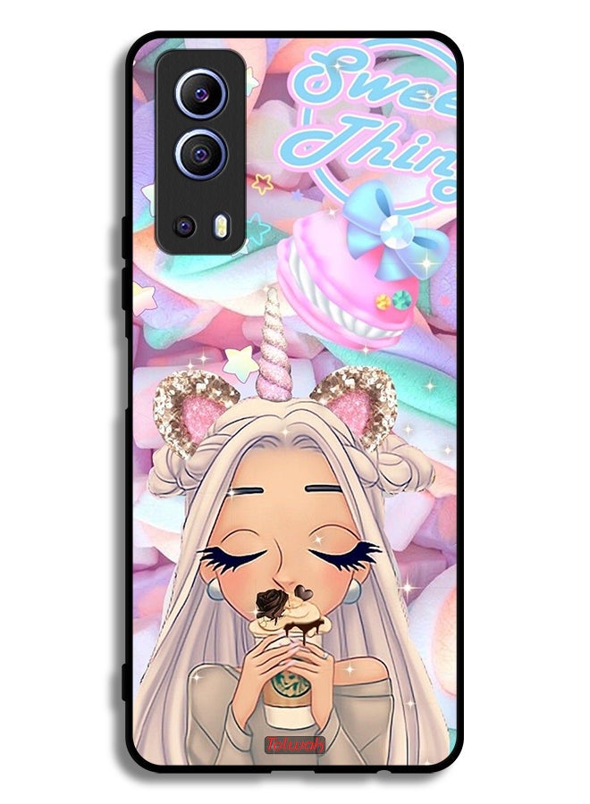 Tolwak Vivo Y72 5G Protective Case Cover Sweet Thing - Image 2