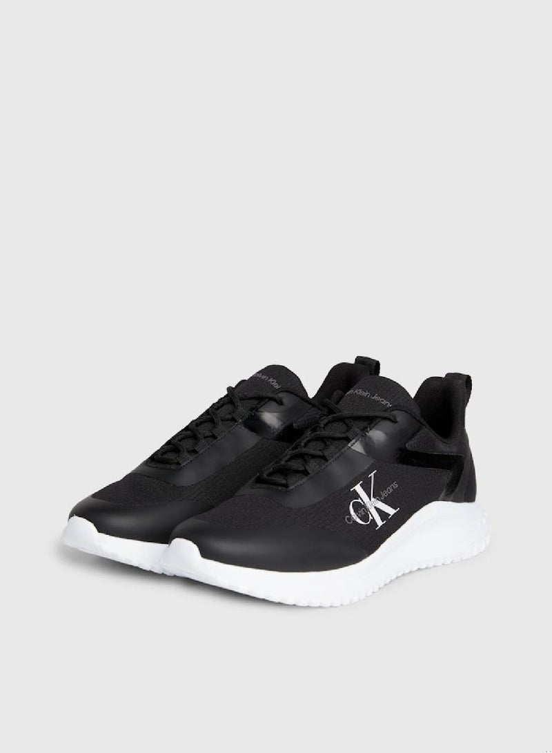 Calvin Klein Jeans Eva Low Lace Mix Runner Sneakers  - Image 3