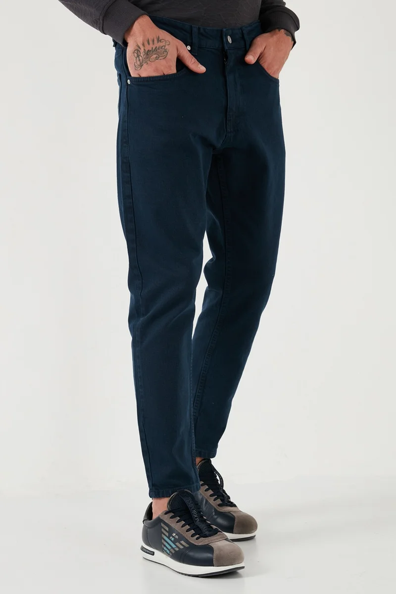 بوراتي Stretch Cotton Slim Fit Normal Waist Straight Leg Jeans Men's Jeans 15900S31MILANO