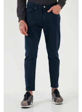 Buratti Stretch Cotton Slim Fit Normal Waist Straight Leg Jeans Men's Jeans 15900S31MILANO  - Image 1