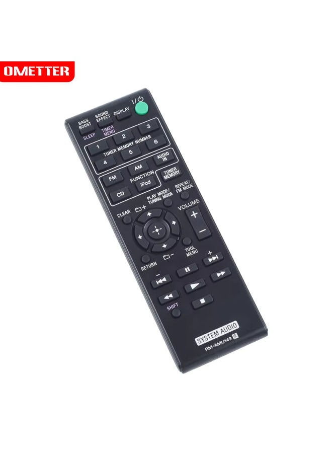 OMETTER - For SONY System Audio Genuine Remote Control RM-AMU149 RM-AMU179 RM-AMU178 RM-AMU180 HCDS20 CMT-S30IP CMT-S20 CMTS20 CMTS30IP - Image 1