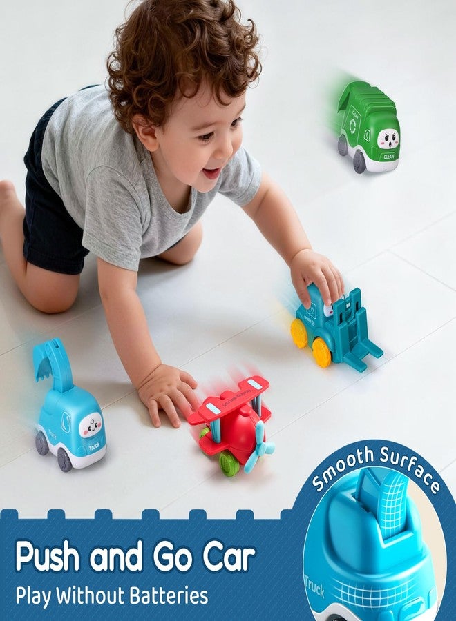 bessome Big Cartoon Truck Car Toys for 1 Year Old Boy with Playmat/Storage Bag|Baby and Toddler Toys 12-18 Months & Age 1-2|1st Birthday Gift for Baby Toys 1 Year Old - Image 3