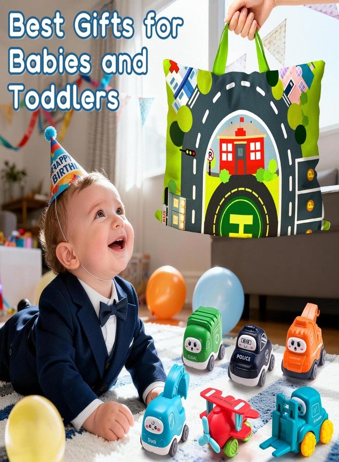 bessome Big Cartoon Truck Car Toys for 1 Year Old Boy with Playmat/Storage Bag|Baby and Toddler Toys 12-18 Months & Age 1-2|1st Birthday Gift for Baby Toys 1 Year Old - Image 5