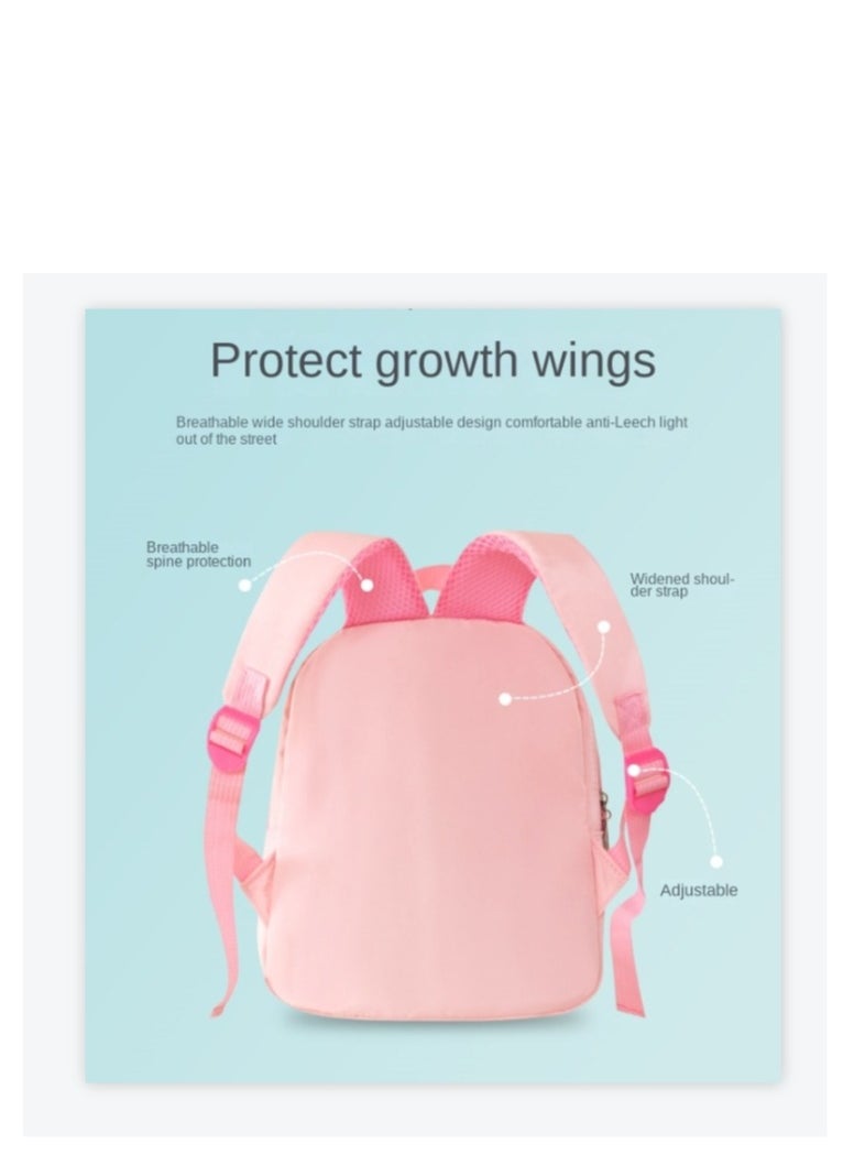 Y&D Cartoon Anime  Pink Strawberry Bear Plush Doll Shoulder Bag Kawaii Leisure Fashion Travel Plushies Handbag Gift for kids  - Image 3