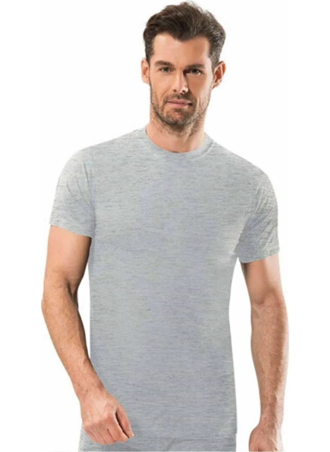جيبر Men's O Neck Undershirt 6-PACK-111