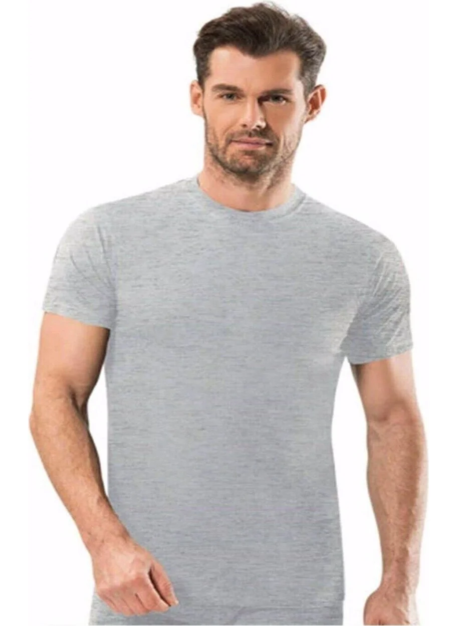 جيبر Men's O Neck Undershirt 6-PACK-111