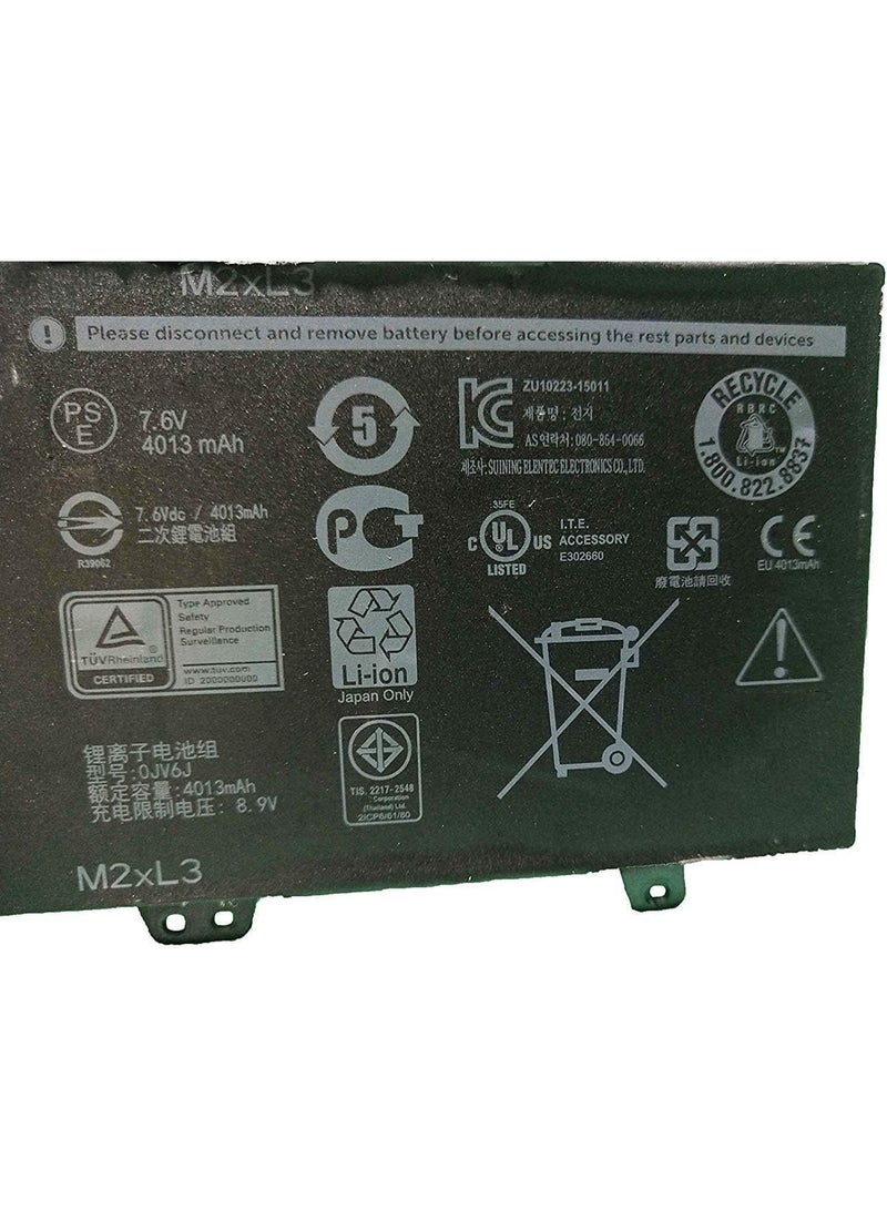 Terabyte 0JV6J 8NWF3 PGYK5 OJV6J Laptop Battery Replacement for Dell Inspiron 3179 3180 3162 3164 3168 Series(7.6V 32Wh) - Image 3