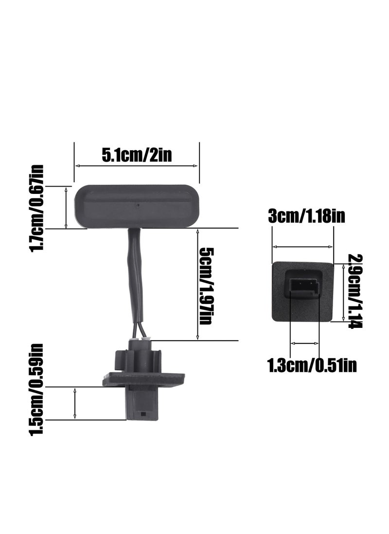 SYOSI - Tailgate Boot Opening Switch 13422268, Rear Tailgate Door Release Handle Switch Lock Actuator, Tailgate Boot Opening Switch, Trunk Release Switch, Trunk Handle Button Compatible with Cruze - Image 1