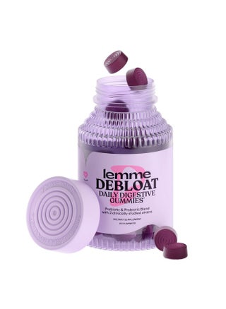 Lemme Debloat - Digestive & Gut Health Gummies with 2 Clinically Studied Probiotics & Prebiotic, 3 Billion CFUs - Vegan, Gluten Free, Non GMO, BlackBerry Flavor (60 Count) - pzsku/ZF17AD8900D1CFC373C7EZ/45/_/1735907648/3186f7ae-2a42-4b70-9e10-e6c215eeb3cf