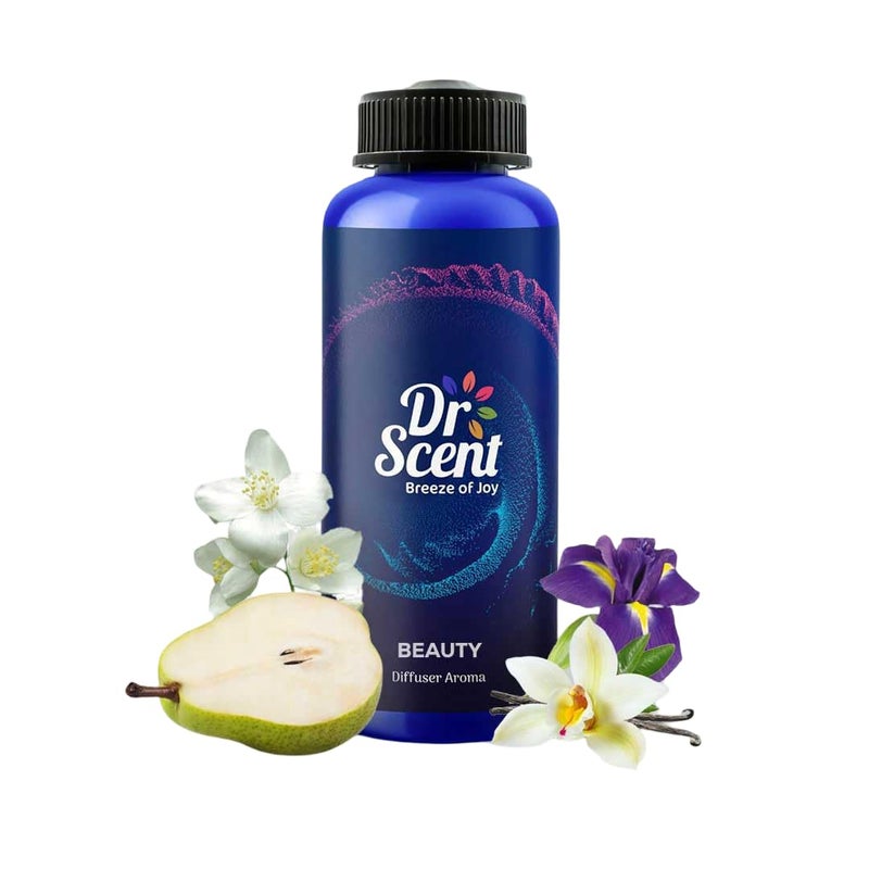 Dr Scent زيت عطر دكتور سينت - الكمثرى، السوسن، الياسمين، زهر البرتقال، الفانيليا، الباتشولي وحبوب التونكا برائحة حلوة | مثالي للمكاتب، المنازل، المتاجر، الغرف واللوبيات الكبيرة (1000 مل) - Image 1