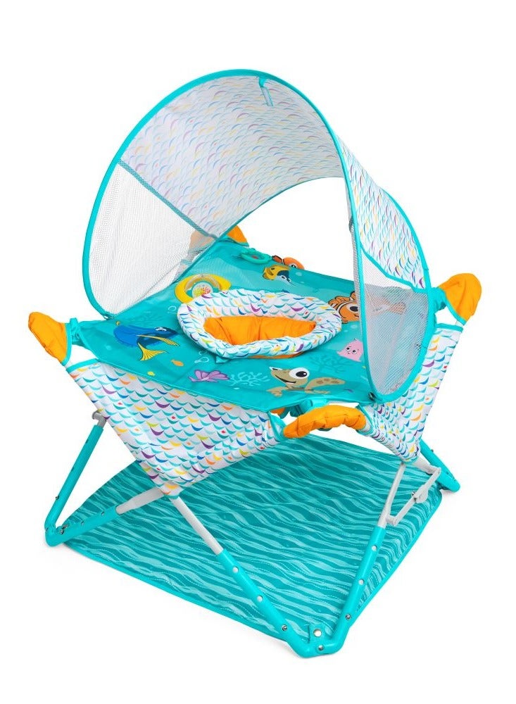 Bright Starts - Disney Baby Finding Nemo Pop 'N Jump Foldable Activity Center – 6 to 12 Months - Image 1