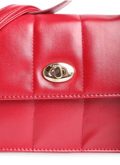 CAPRESE Caprese Poppy Solid Bordeaux Faux Leather Medium Sling Bag  - Image 2