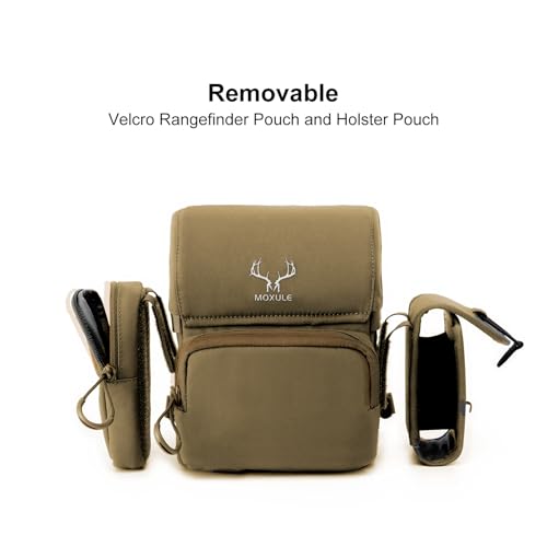 MOXULE Binocular Harness Chest Pack Bino Case with Rangefinder Pocket - Image 3