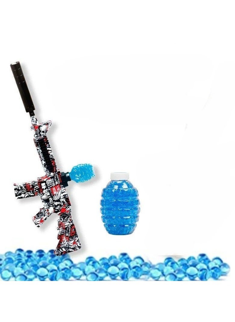 Generic - Kids M416 Electric Gel Blaster  Splat Ball Guns ,Gel Ball Gun with Water Beads and goggles, Airsoft Slatter ball Gun - Image 1