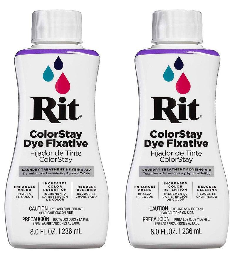 Rit Dye RIT COLORSTAY, 8 fl oz, Dye Fixative (2-Pack)