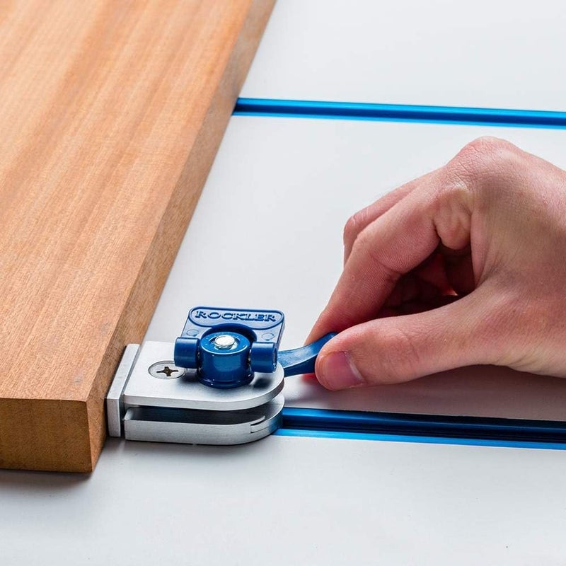 ROCKLER Mini T-Track Clamp Rubber Cam Clamp for Non-Marring, Non-Slipping T-Track Stops Accessories - Image 3