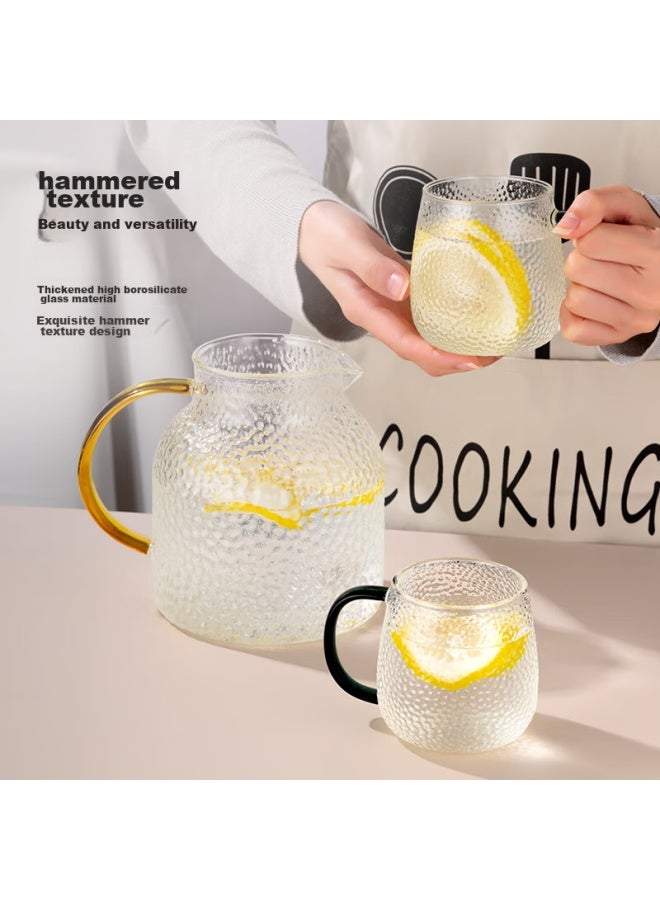 JD.com Jd Jingzao Heat-resistant High-temperature Tea Infuser Pitcher, Large Capacity Glass Jug, Cold Water Pitcher, Tea Set, Cold Water Jug, 1.8l - Image 2